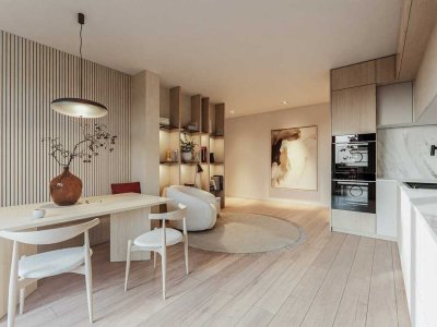 Traumhaft: Neubau-EG-Wohnung mit tollem Domblick - Sonnen-Terrasse - effiienter Grundriss - Limburg