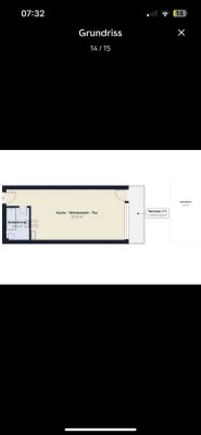 Renovierte 1-Zimmer-Wohnung mit Balkon, Einbauküche und optionalem Tiefgaragenstellplatz