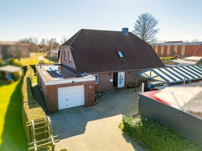 Geräumiges Einfamilienhaus mit möglichem ebenerdigen Wohnen in Moordorf
