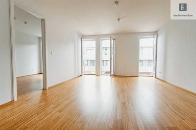 Neubauwohnung in Köln-Kalk mit bodentiefen Fenstern und Tiefgaragenstellplatz
