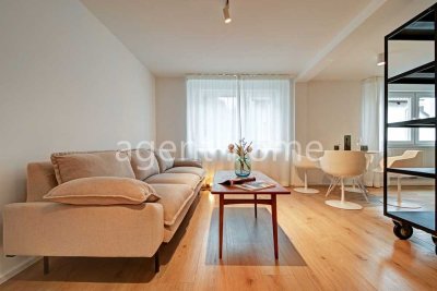 MÖBLIERT - MODERN LIVING - Helle Wohnung in schöner Lage