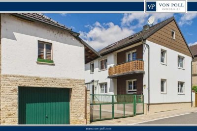 Interessante Fördermöglichkeiten: ZFH mit großer Scheune und Nebengebäude - OG sofort bezugsfrei