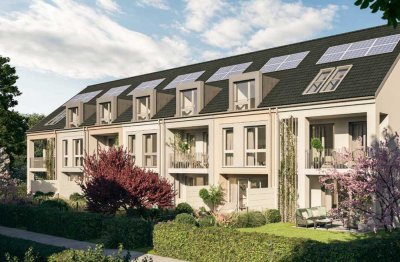 Neubau-Reihenmittelhaus mit 4 Zimmern in Toplage bei München – Grüne Mitte Kirchheim