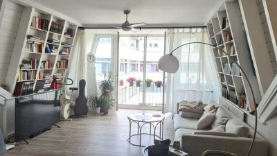 ***** Moderne große Wohnung, mit französischem Balkon!