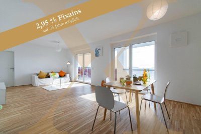 PROVISIONSFREI - Erstbezugs 4-Zimmer-Wohnung samt riesen Loggia/Balkon zu verkaufen!