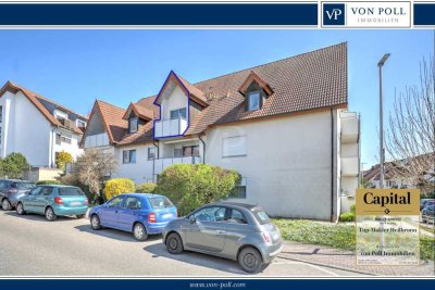 Schnuckelige Dachgeschosswohnung mit Aufzug und Loggia in guter Lage