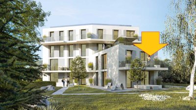 Exklusive Südbalkonwohnung mit innovativem, umweltbewusstem Heizkonzept