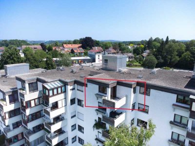 Wohnen an den Innhöhen - sonnige 2-Zimmer Wohnung zum Verwirklichen