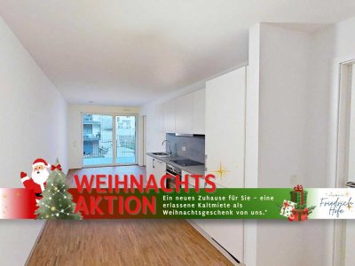 Exklusive 2-Zimmer-Neubauwohnung mit großem BALKON und EBK im Neubauquartier "Großherzog Friedric...