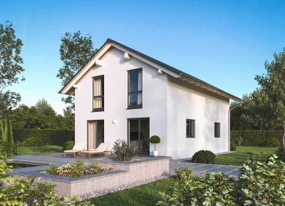 Schicker Neubau im Neubaugebiet inkl. PV-Anlage in schlüsselfertiger Massivbauweise!