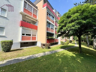 RUHIG, GRÜN &amp; TOP ANGEBUNDEN: Geräumige 2-Zimmer-Wohnung mit Extraküche und Loggia in Graz-Wetzelsdorf