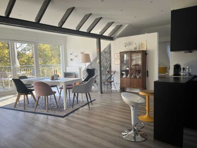 Lichtdurchflutete 1-Zimmer Loft-Wohnung