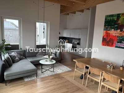 Tauschwohnung: Tausche groß gegen kleiner - Penthouse Ottensen + Balkon