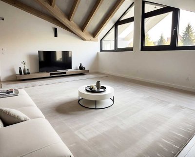 Wohnen mit Weitblick – exklusive Dachgeschosswohnung in Ruhpolding