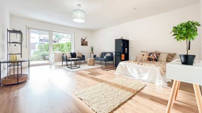 Helle 2 Zimmer-Wohnung mit sonniger Terrasse in begehrter Lage von Baden-Baden