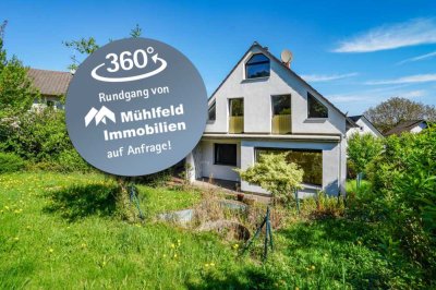 Ein- bis Zweifamilienhaus mit großzügigem Grundstück!