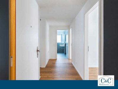 Moderne, helle 3,5 Zimmer-Wohnung mit großem, privaten Garten, Aufzug, Tageslichtbad uvm.