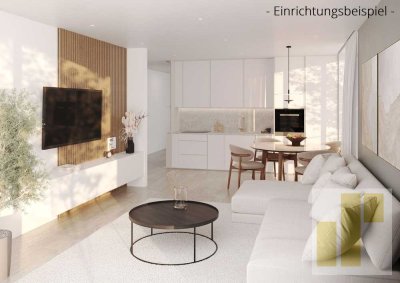 2-Zimmer NEUBAU im EG mit Garten - Erstbezug H1: exklusiv, barrierefrei, generationsübergreifend