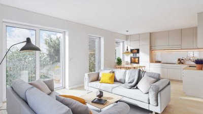 3 Zimmer mit Balkon, inkl. TG-Stellplatz, Fußbodenheizung, Rollläden, KfW 40