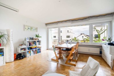 Helle Wohnung in stadtnaher Feldrandlage!