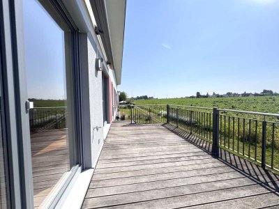 Loft-Feeling 4,20m Deckenhöhe - 3,5-Zimmer I Blick ins Grüne I Stellplatz- Garage