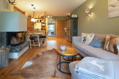 Liebevoll eingerichtete Gartenwohnung im alpinen Stil (06507)