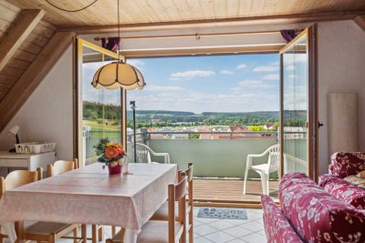Dachgeschosswohnung mit Seeblick
