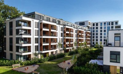 Wunderbare Wohnung zwischen Stadt und Wald mit toller Aussicht