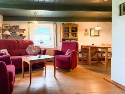 Kleines Doppelhaus unter Reet in Nordseenähe - Halbinsel Nordstrand