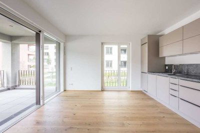 Lumper Höhe - 2-Zimmer-Erdgeschosswohnung mit Loggia und Gartenanteil