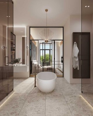 Exklusive 4-Zimmer-Wohnung mit Galerie-Charakter, Balkon und großzügiger Architektur