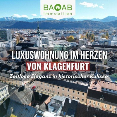 Zeitlose Eleganz in historischer Kulisse – Luxuswohnung im Herzen von Klagenfurt