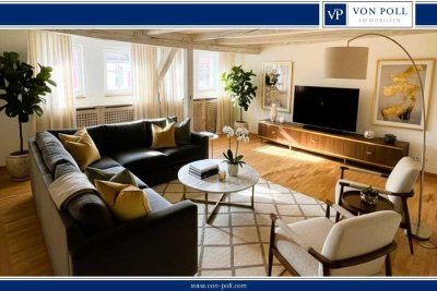 Urbanes Wohnerlebnis der Extraklasse – Exklusive Altstadtwohnung mit Loggia, Personenaufzug und erst