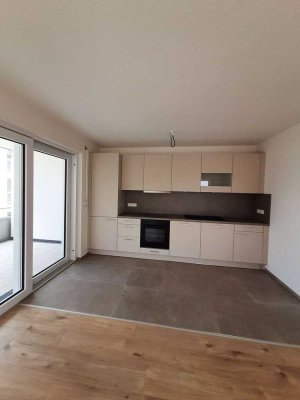 Erstbezug: 3-Zimmer-Wohnung mit moderner Einbauküche