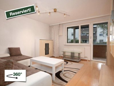 Reserviert! Helle 3-Zimmer-Wohnung mit Balkon und Wintergarten