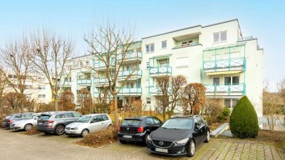Erdgeschosswohnung mit Aufzug: 2-Zimmer, Küche, Duschbad, Tiefgarage – Bietigheim-Bissingen