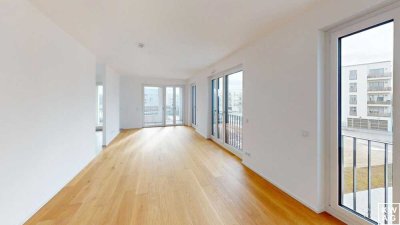 Moderne 4-Zimmer-Wohnung mit Süd-West Balkon