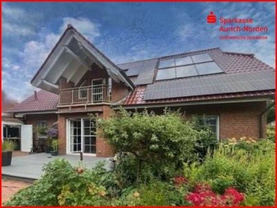 Repräsentative Immobilie mit Carport in der Küstenstadt Norden - Einfamilienhaus in Siedlungslage