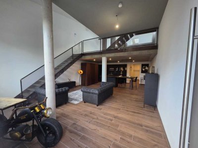 Exklusives möbliertes Loft-Appartement mit ca. 119 m², Erstbezug in Top Lage in Freiburg Mooswald