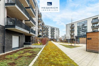 HEGERICH: Modern, Raum & Komfort - 3-Zimmer-Erdgeschosswohnung mit Garten