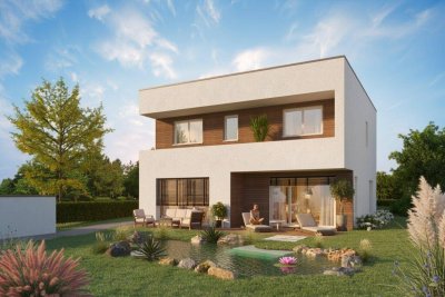 Wohnidylle in Wilhering - Reith, Einfamilienhaus mit Garage - moderne Architektur