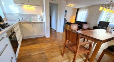 Möblierte 2,5-Zimmer-Wohnung mit Garten und Carport in Bodolz bei Lindau