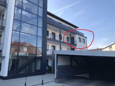 Exklusive, neuwertige 3-Raum-Wohnung mit gehobener Innenausstattung mit EBK in Deggendorf, Bj 2018