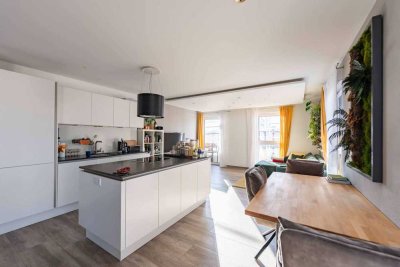 Stilvoll.Barrierefrei.Ästhetisch. - Moderne 2-Zi.-Whg. mit Tiefgarage und Allgäuer-Alpenpanorama