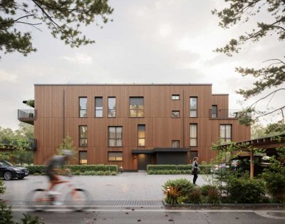 Attraktive 4-Zimmer-Penthousewohnung in Holzmassivbauweise!