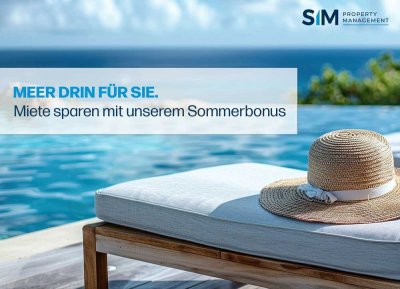 Über wenige Stufen in Ihre neue Wohnung