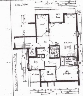 Geschmackvolle, neuwertige 5-Raum-Penthouse-Wohnung mit lux. Innenausstattung mit Balkon und EBK