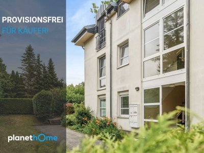 Provisionsfrei! Licht, Grün &amp; Anbindung: Vermietete 2-Zimmer-Wohnung in Woltersdorf