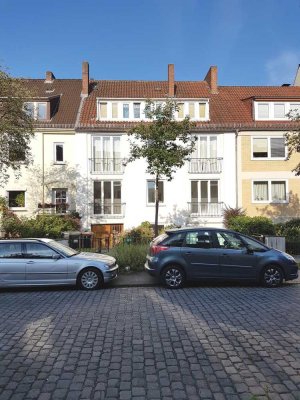 Gemütliche, gepflegte Wohnung mit Einbauküche in ruhiger und sehr beliebter Lage in Schwachhausen