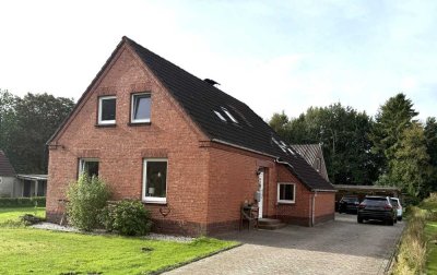 Wiesmoor - Gemütliches EFH auf weitläufigem Grundstück: renoviert, modernisiert & großzügig